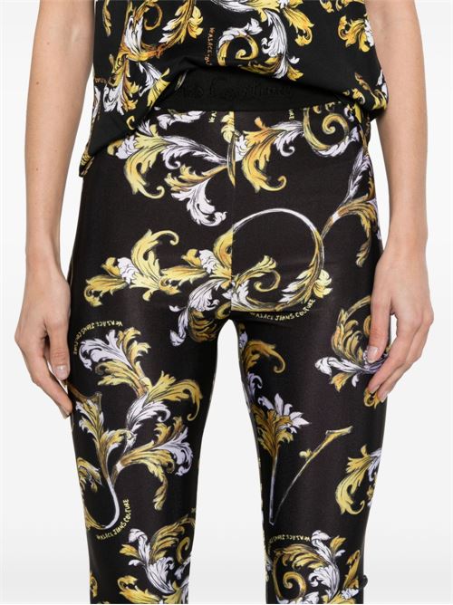 Leggings donna stampa barocca Versace jeans Couture | 78HAC101JS470G89